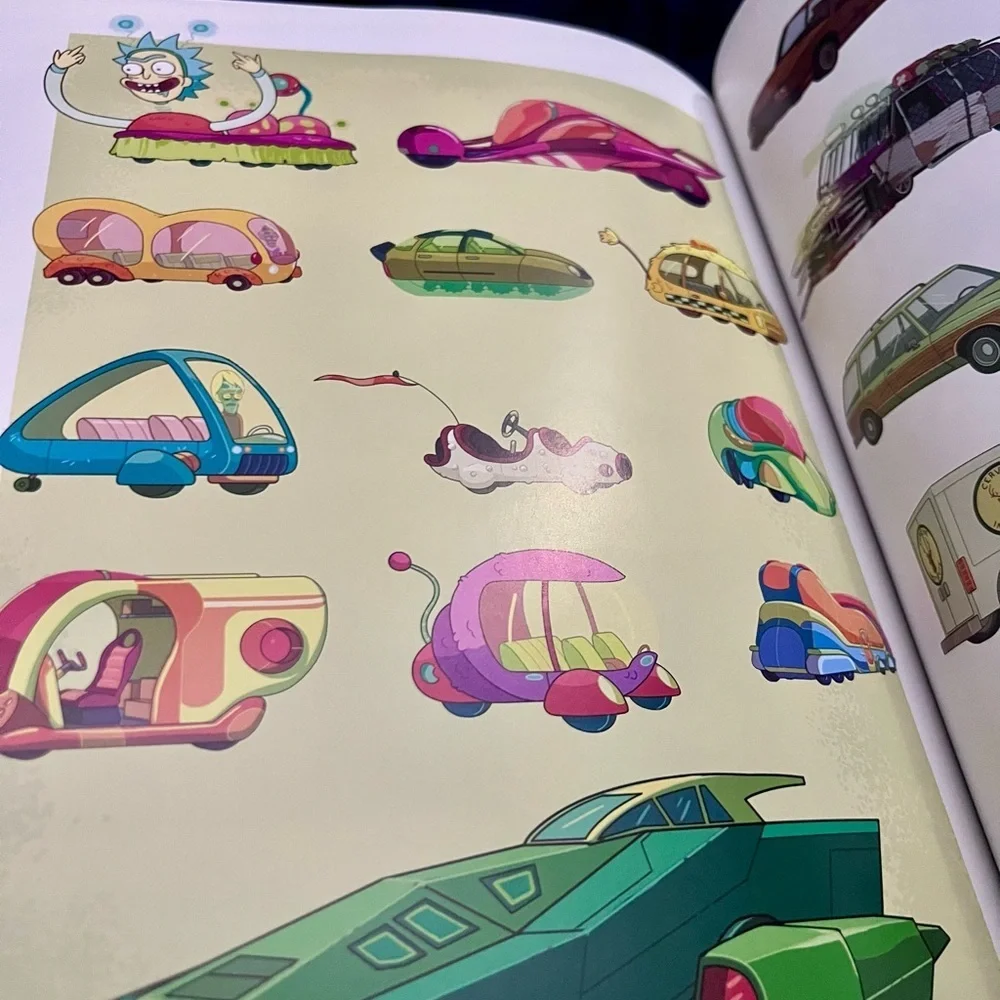 The Art of Rick and Morty Hardcover Book